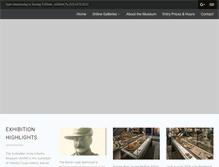 Tablet Screenshot of infantrymuseum.com.au
